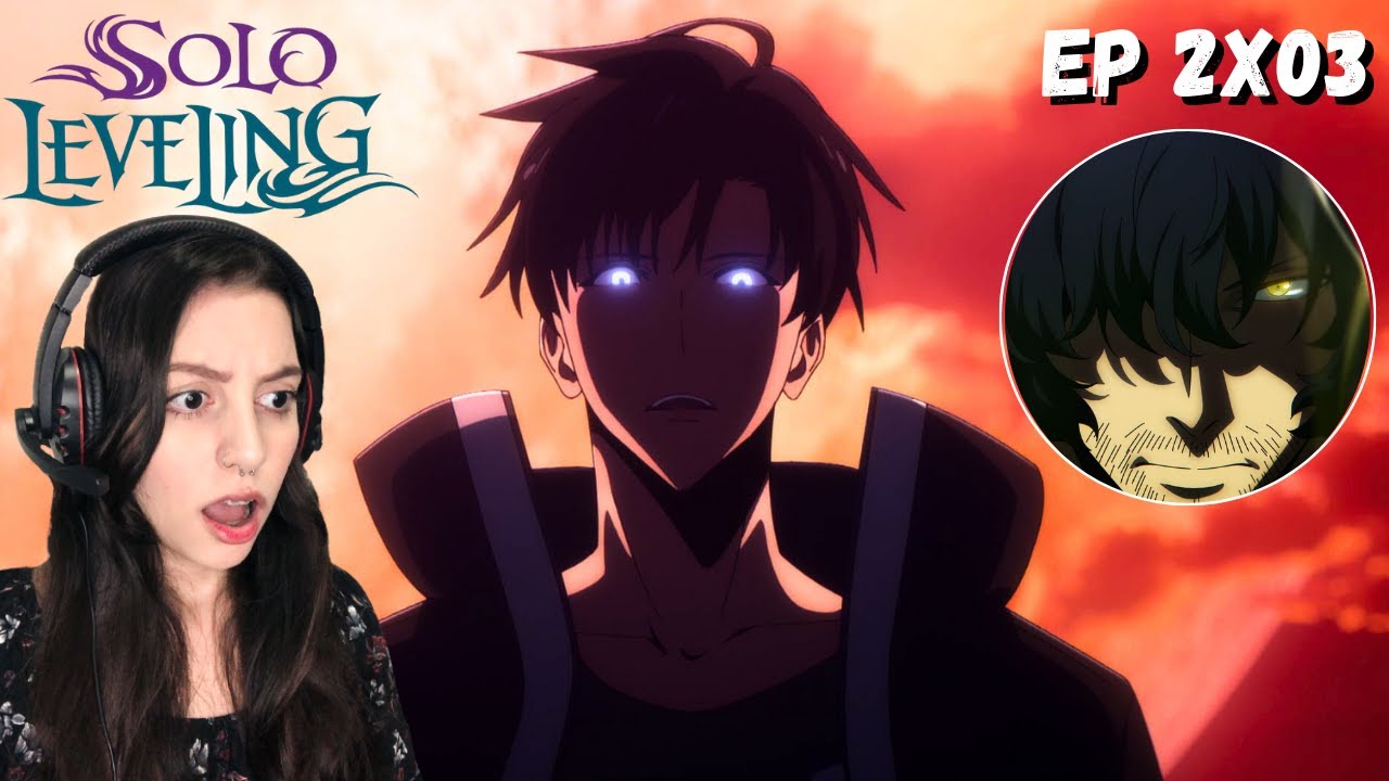 Solo leveling react ep 3 temp 2 | PAI DO JIN-WOO É MUITO FORTE! SOLOU UM RANQUE S!