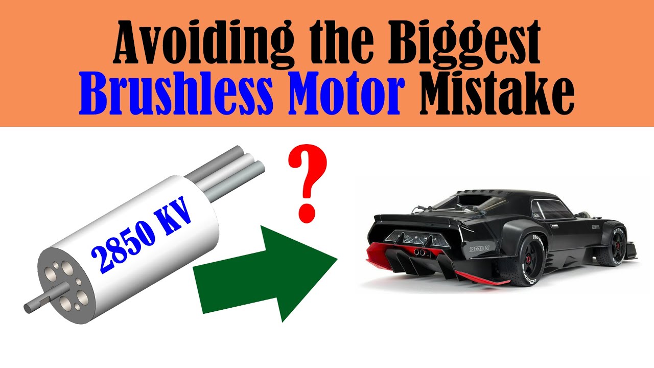 How to Avoid the Biggest RC Brushless Motor Mistake