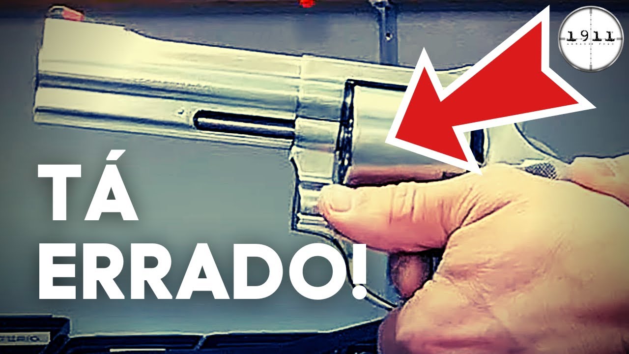 ✅ EMPUNHADURA CERTA de REV&Oacute;LVER. 1911
