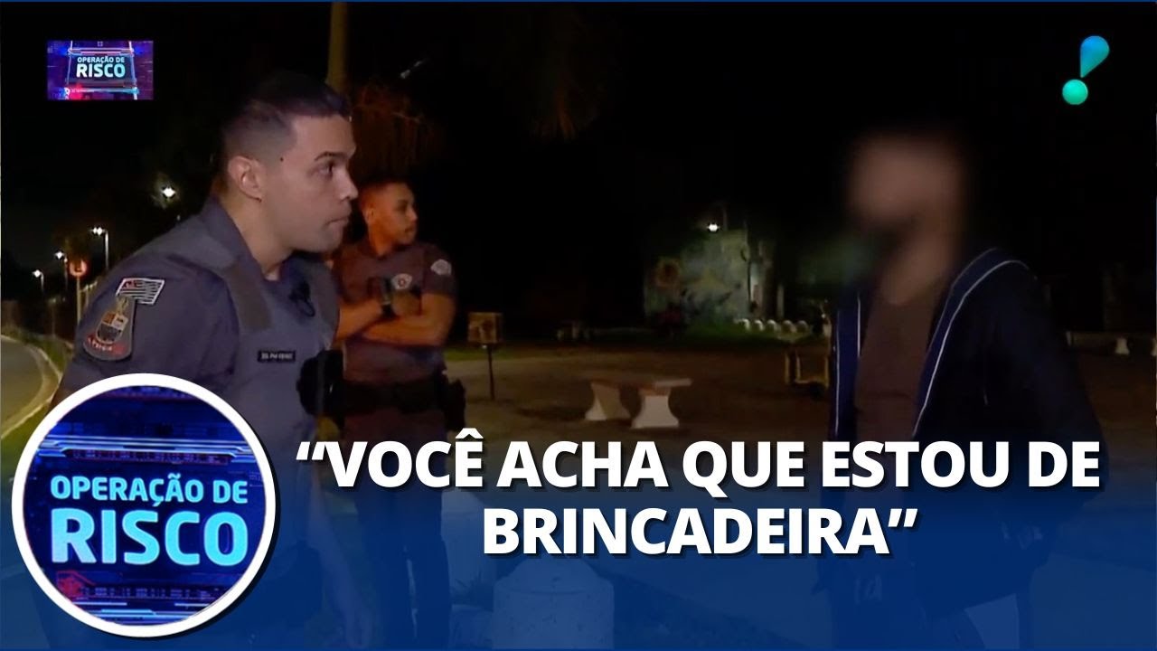 Valentão bate na esposa e se enche de ironia com policial: “Por que o homem sempre é o errado?”