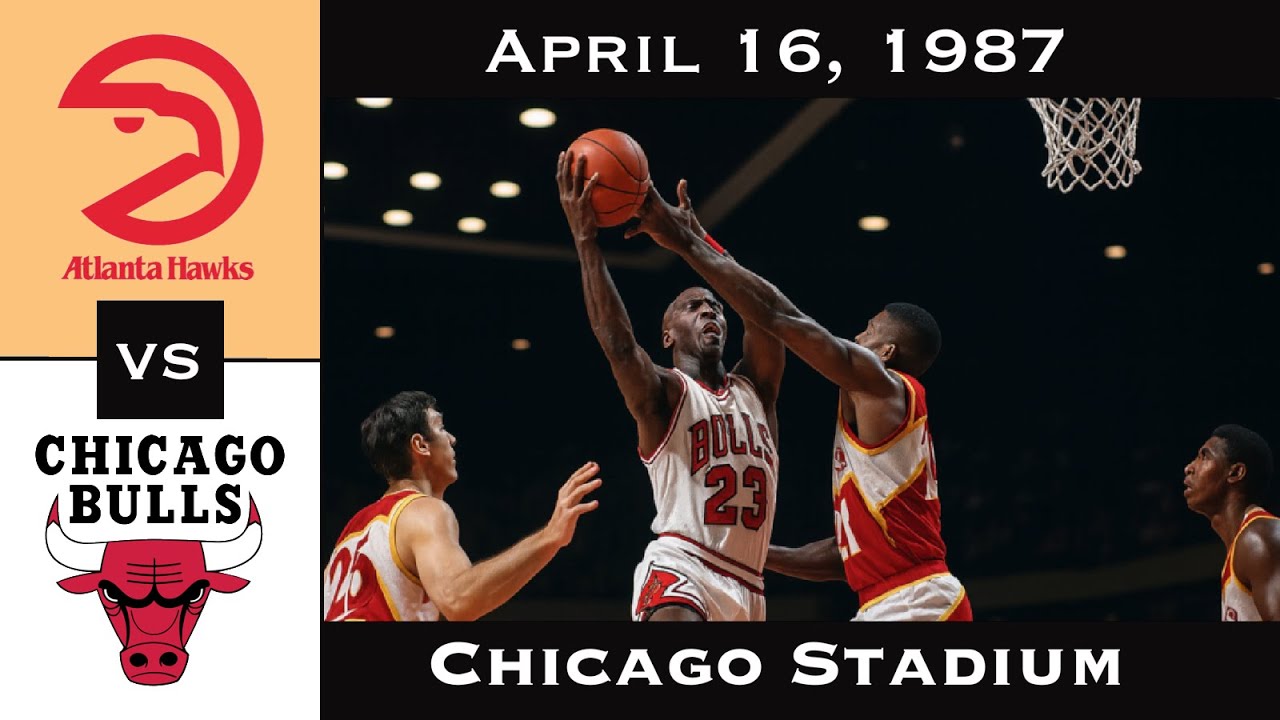 Full Game: The 3,000-Point Declaration | Jordan vs Wilkins (April 16, 1987)