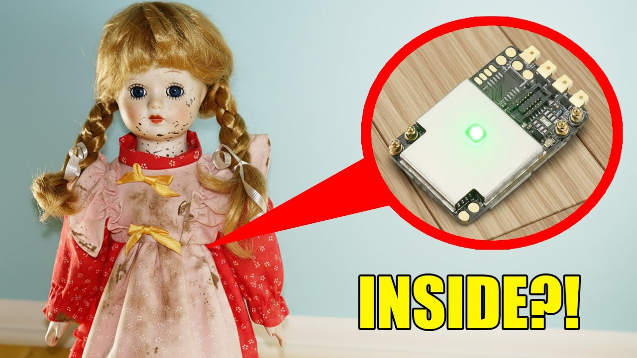 If you ever see this inside of a CREEPY DOLL, Run and call the Cops! (Its a trap)