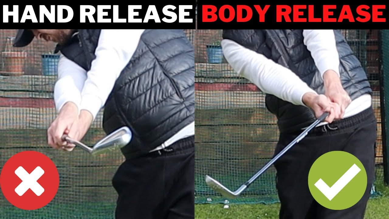 THE KEY TO STRESS FREE GOLF - Change How You Release The Golf Club!