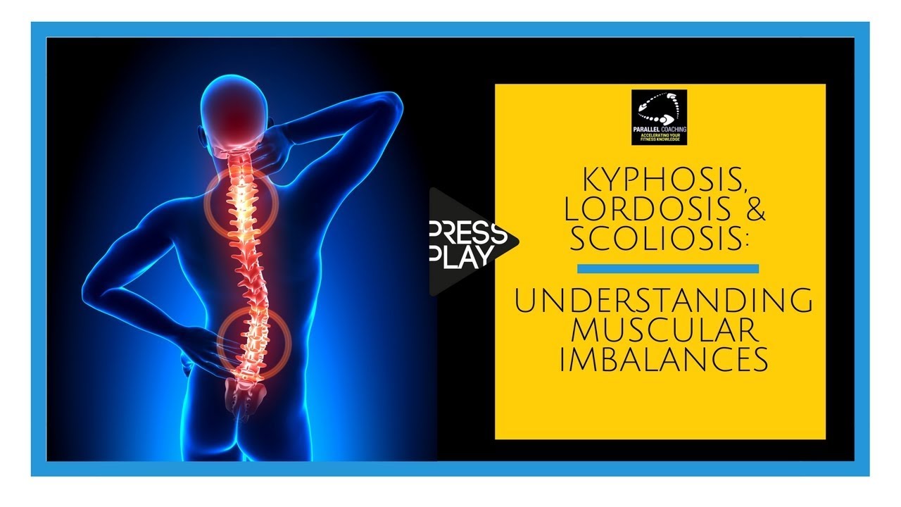Kyphosis, Lordosis and Scoliosis: Understanding muscular imbalances