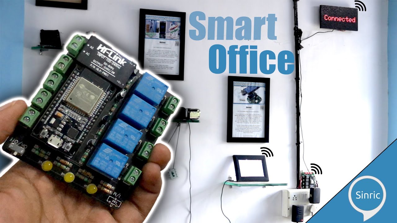 Alexa & Manual Switches with Feedback Home Automation using Sinric | IoT Projects
