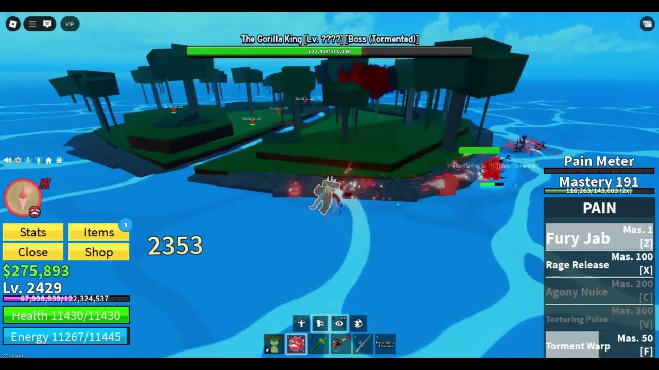 Blox fruits Pain Rework collab with @dyl537