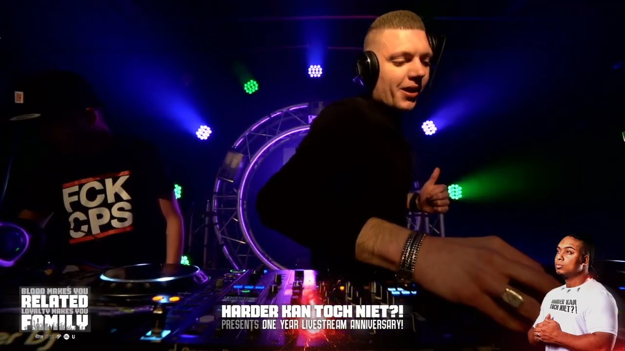 Vandal!sm & Eddy Hardcore at the HARDER KAN TOCH NIET 1 YEAR ANNIVERSARY LIVESTREAM