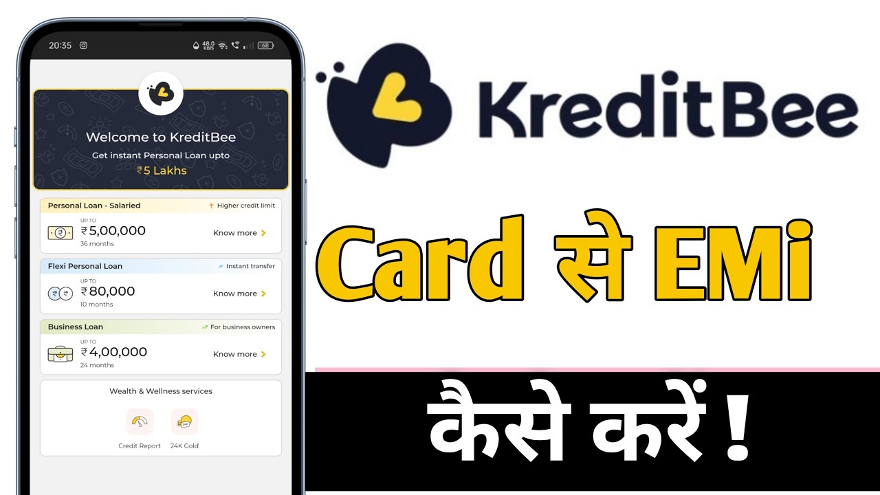 KreditBee Card Se EMI Kaise Kare
