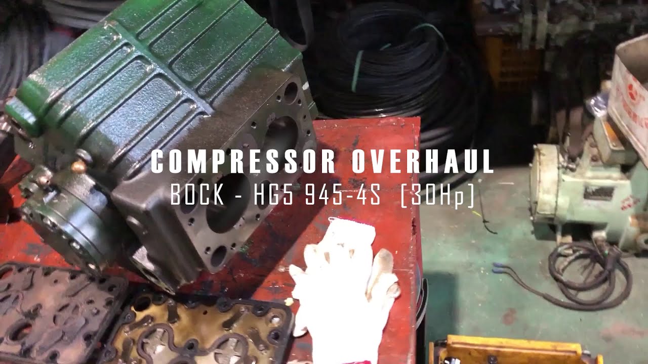 BOCK HG5 945-4S COMPRESSOR REPAIR