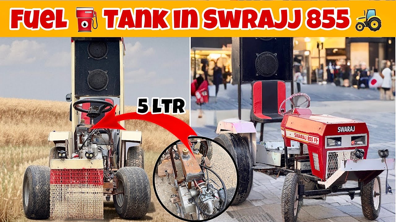 Fuel ⛽️ Tank Bna Diya Mini Swrajj 🚜 K liye and Show Ruffing 🚀 || Raj Vlogs 2110