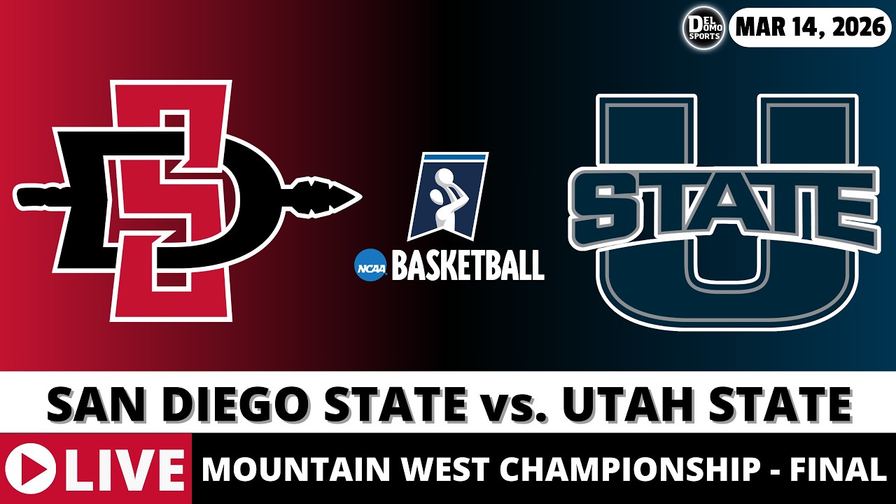 SAN DIEGO STATE VS UTAH STATE 🏀 NCAAM Basketball Game Score Radio Play-by-Play