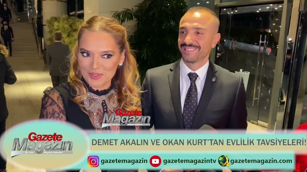 DEMET AKALIN ve OKAN KURT'TAN EVLİLİK TAVSİYELERİ!