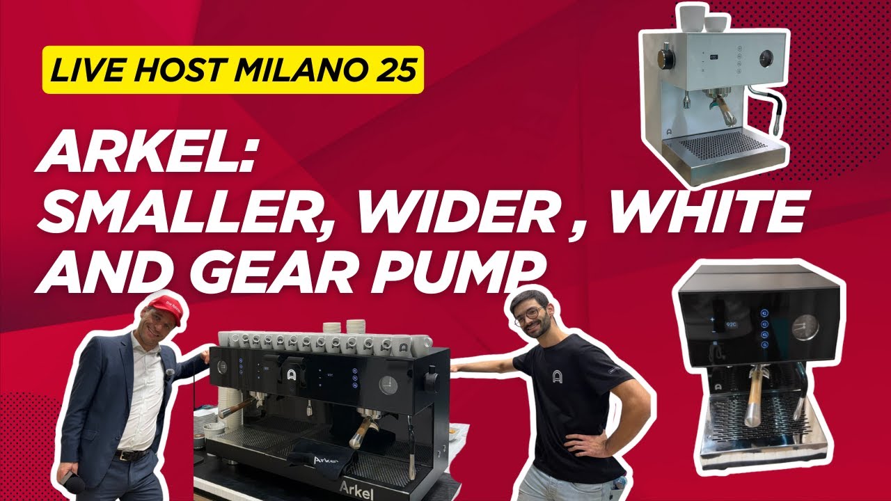 Новости ARKEL Host Milano 2025: шестеренчатый насос! Маленький Tide, широкий залив и белый цвет.