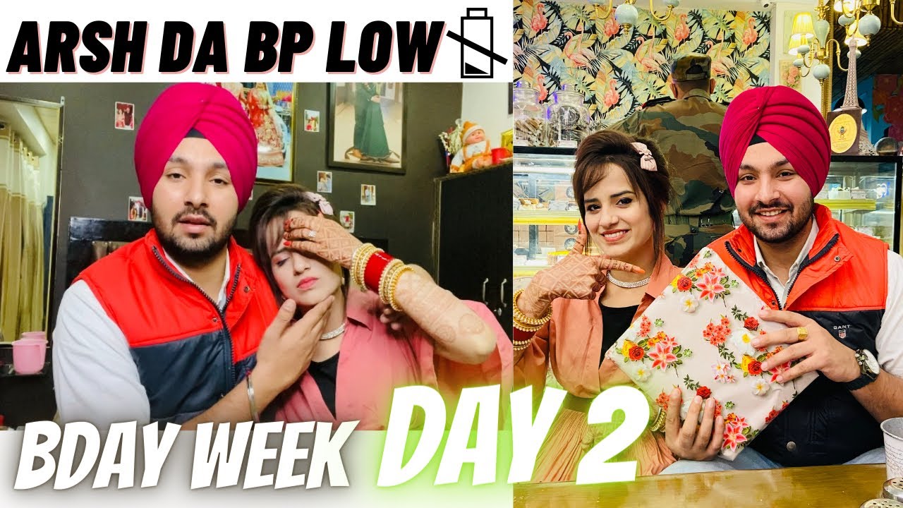 Arsh Got Sick On Her Special Day 😒 || Arsh’s Birthday Week Day 2 🎁 || @JassArsh