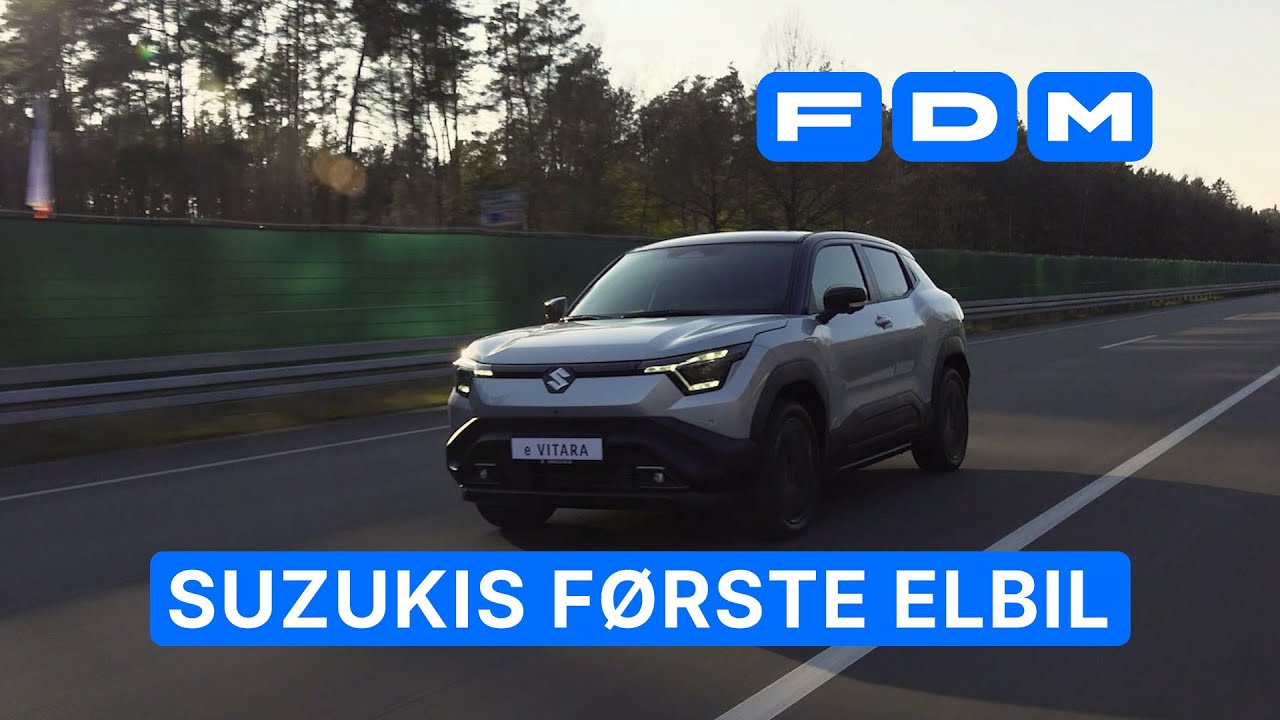 Verdenspremiere! Vi prøver Suzukis første elbil