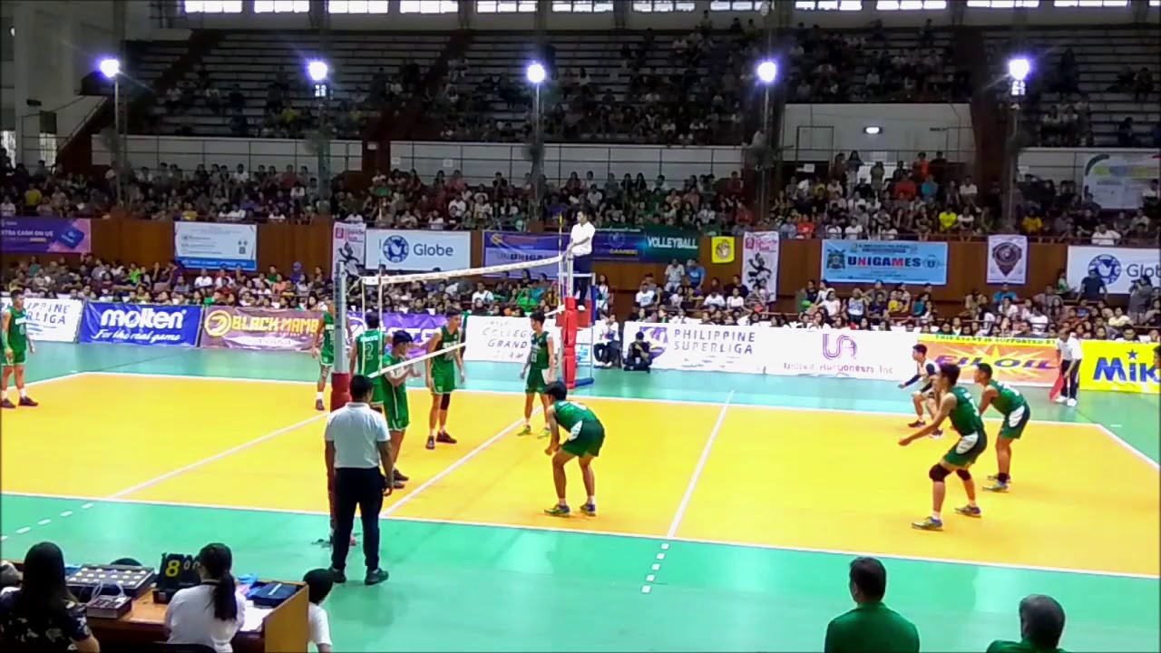 St. Benilde vs DLSU Unigames Men's Volleyball Championship Match Set 1
