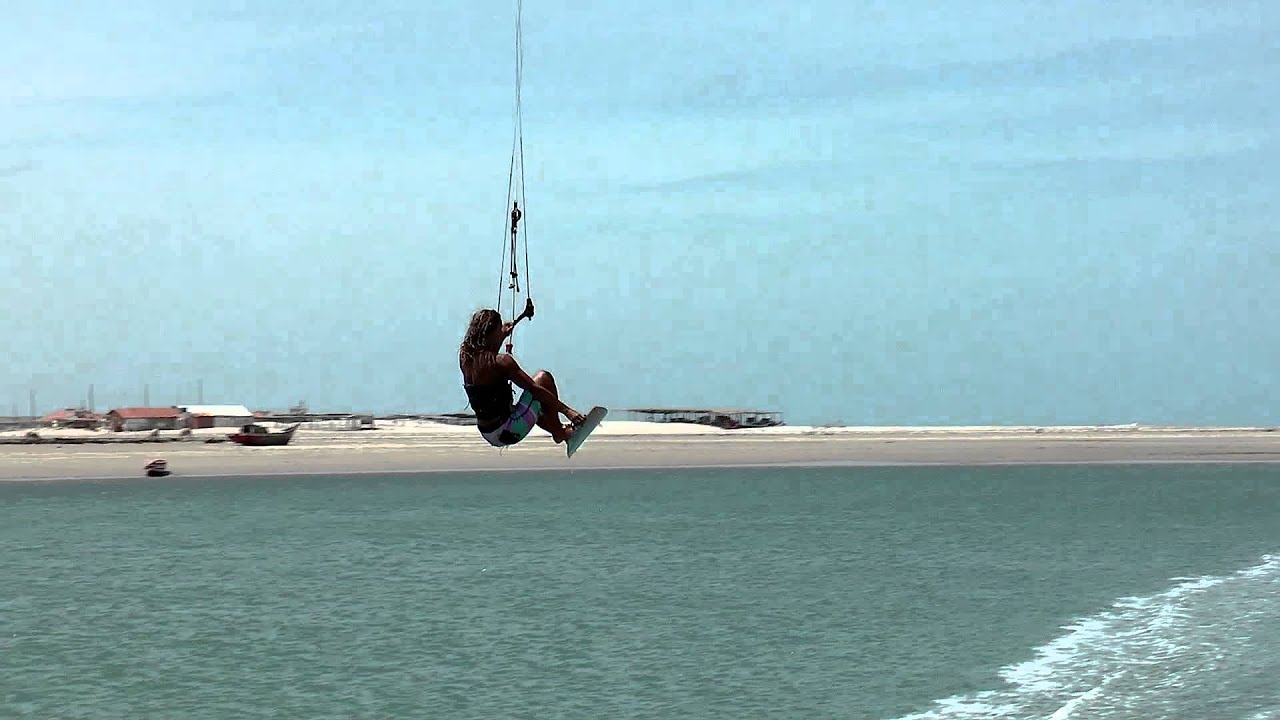 Kitesurfing Technique - One Foot Back Loop