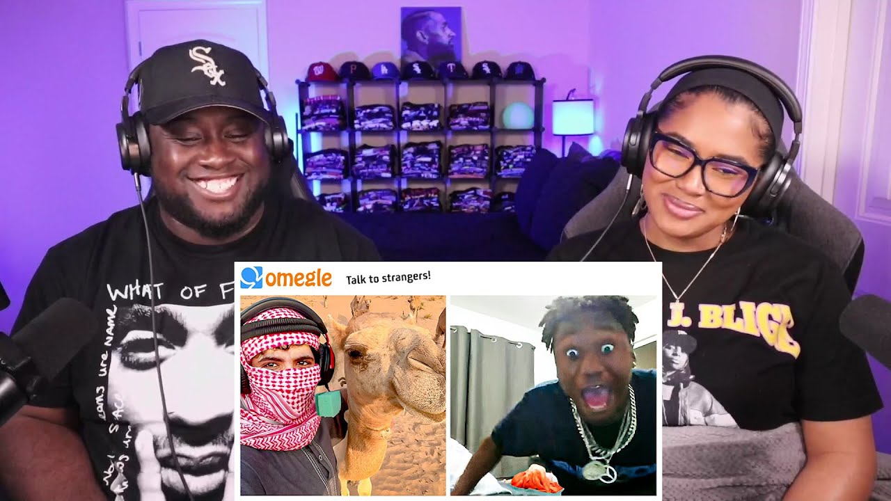 Kidd and Cee Reacts To Masked Arab Omegle In The DESERT