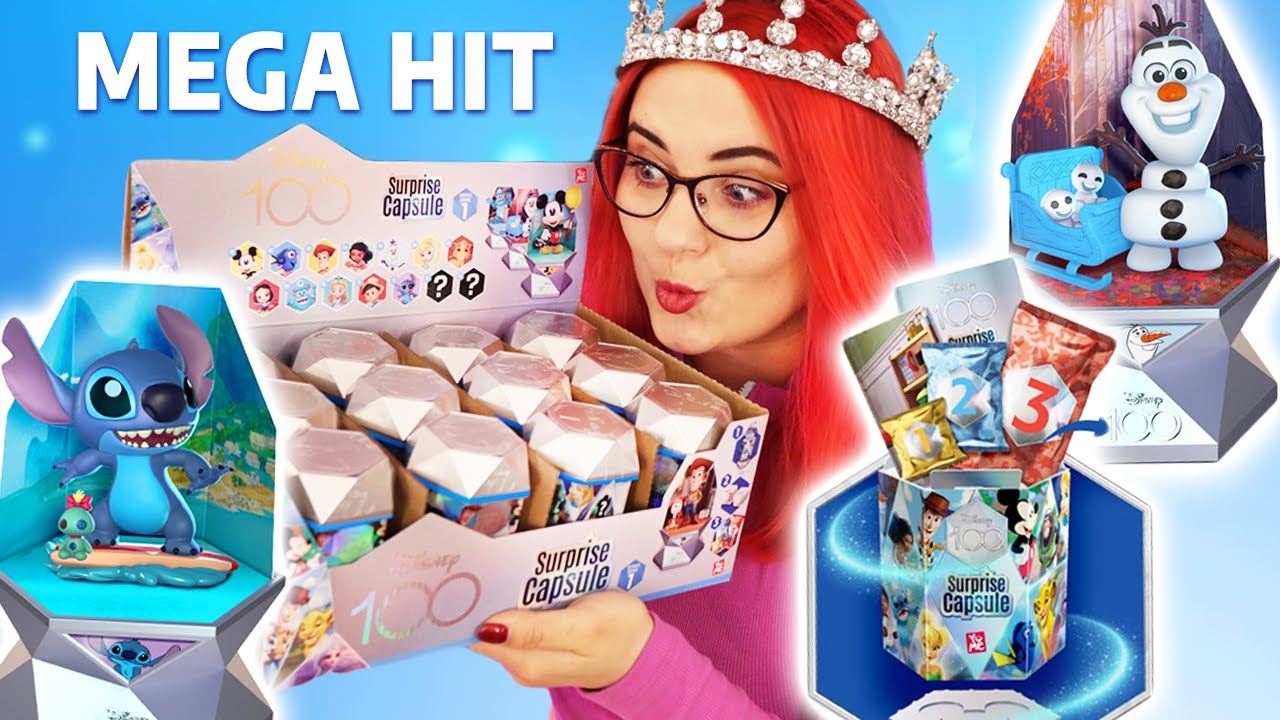 KAPSUŁY NIESPODZIANKI Disney 100 Surprise Capsule 🥳