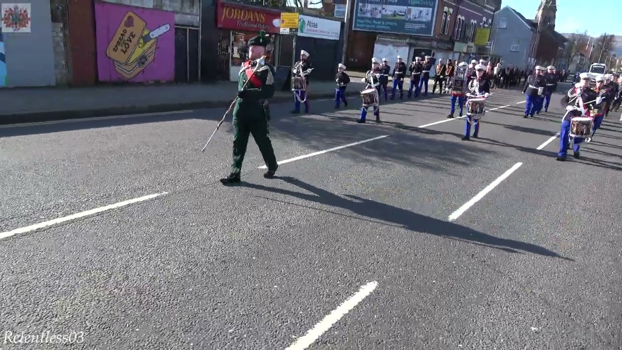 Somme Memorial F.B. (No.4) @ UDR 2 Memorial Parade ~ Belfast ~ 28/02/2026 (4K)