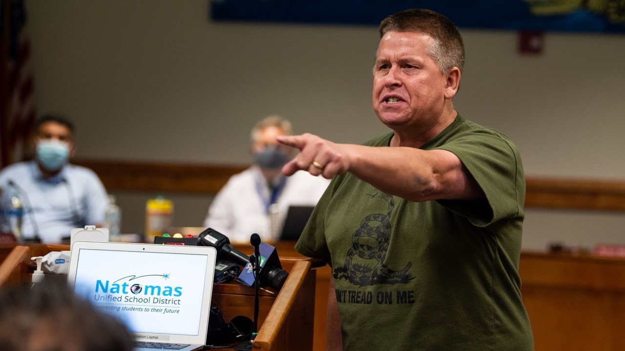 A Heated Natomas District Meeting Over High School Teacher Discussing Alleged Support For Antifa