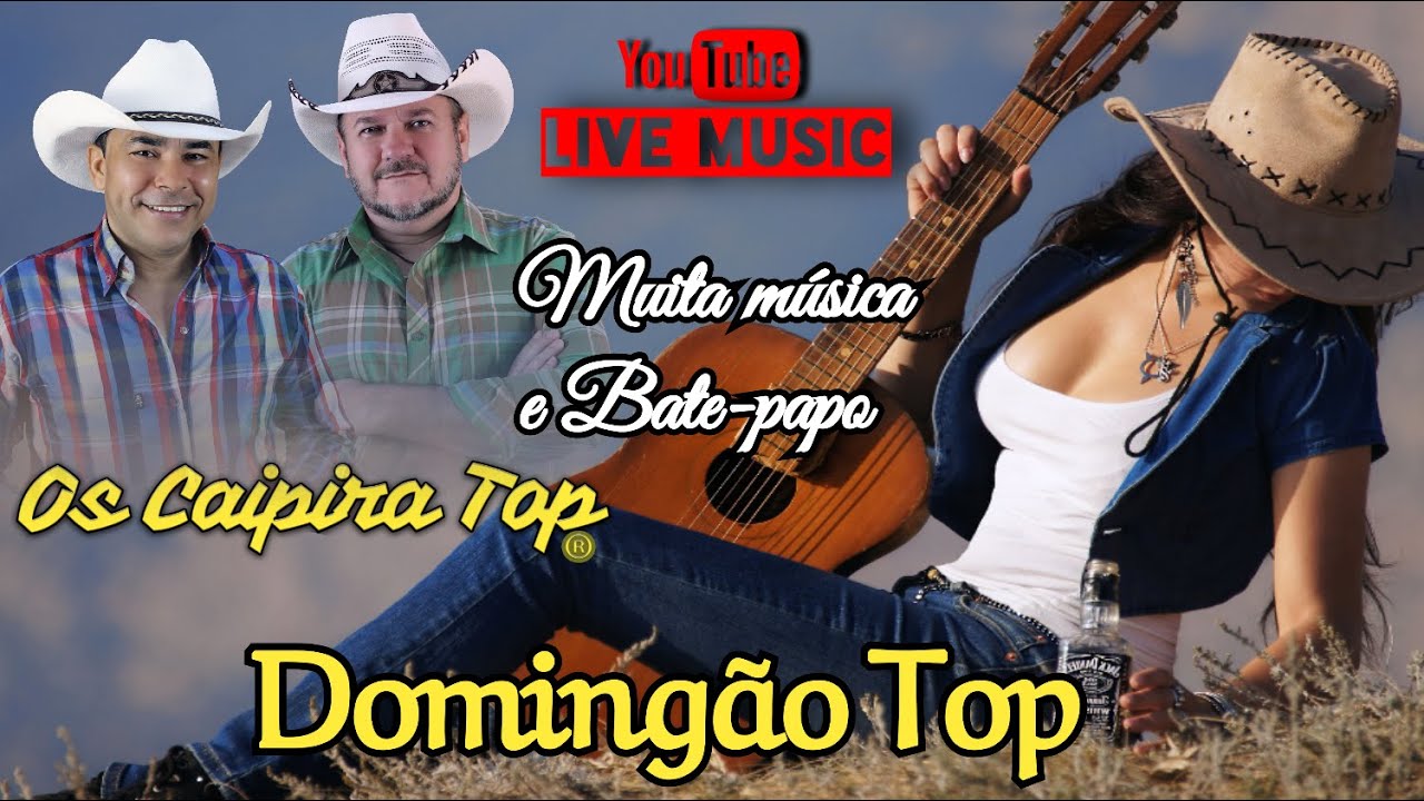 RADIO WEB (Live Music) Domingão - OS CAIPIRA TOP