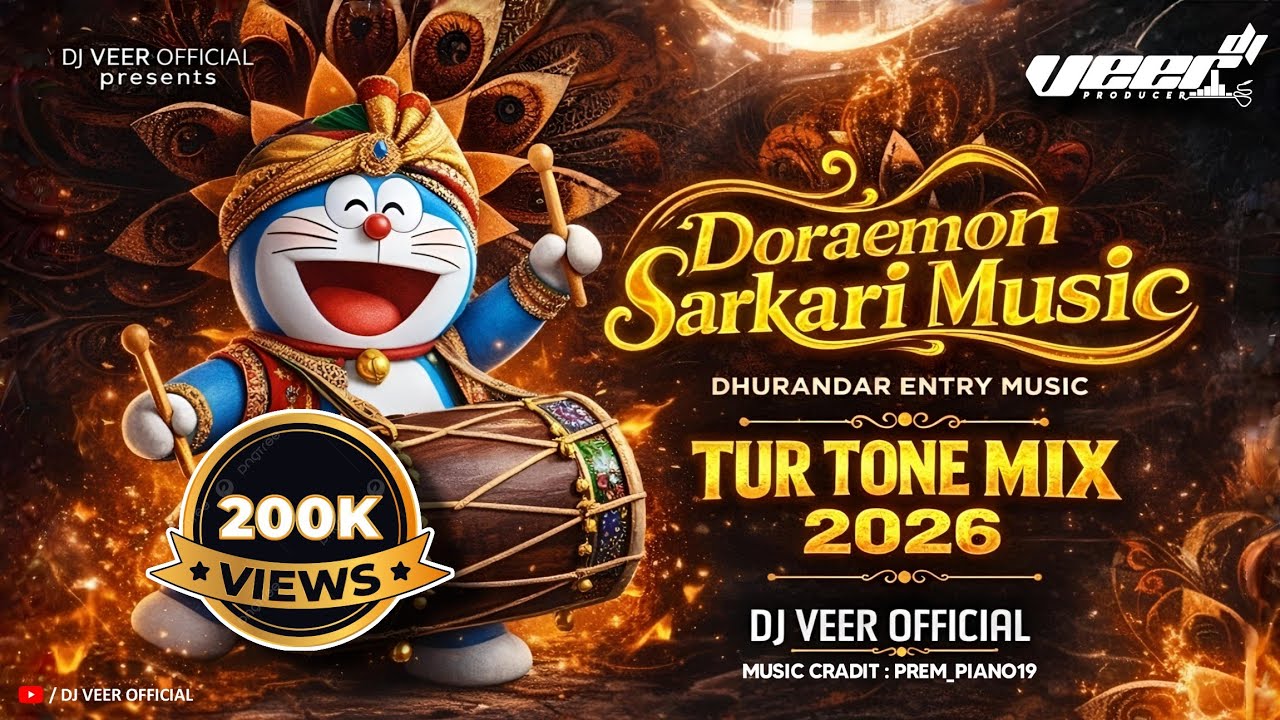 Doraemon x Sarkari Music New tur tone dj mix 2026 | dj tur tone mix | Dj Veer #turtone