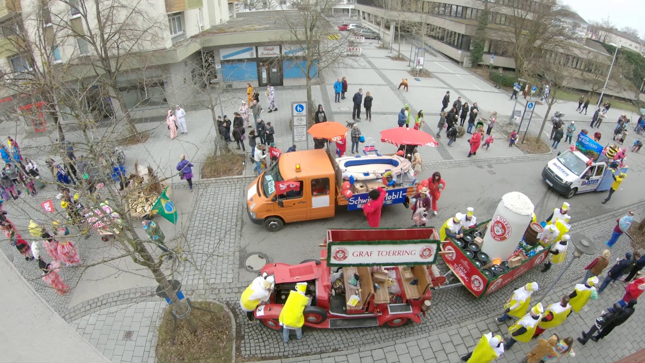 Faschingsumzug Waldkraiburg 02.03.2019