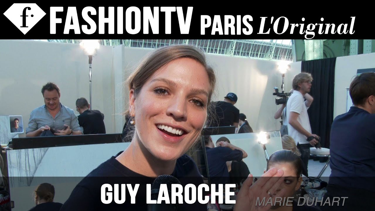 Guy Laroche Hair & Makeup | Paris Fashion Week Spring/Summer 2015 | FashionTV