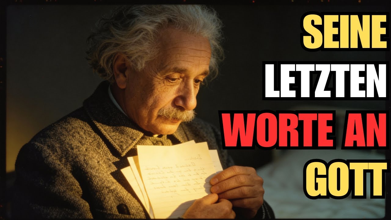 Das Letzte, was Einstein vor seinem Tod schrieb – Über Gott