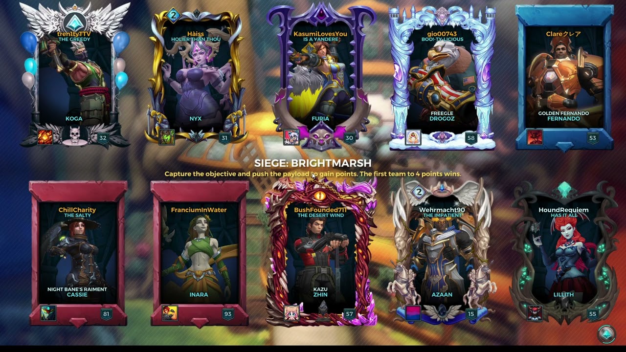 Archived: Paladins Tournament Match RBWL vs RIOF Map 1