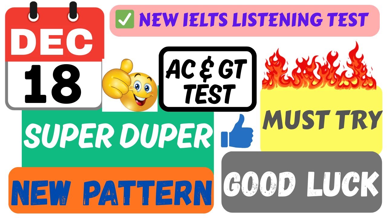 IELTS LISTENING PRACTICE TEST 2025 WITH ANSWERS | 18.12.2025