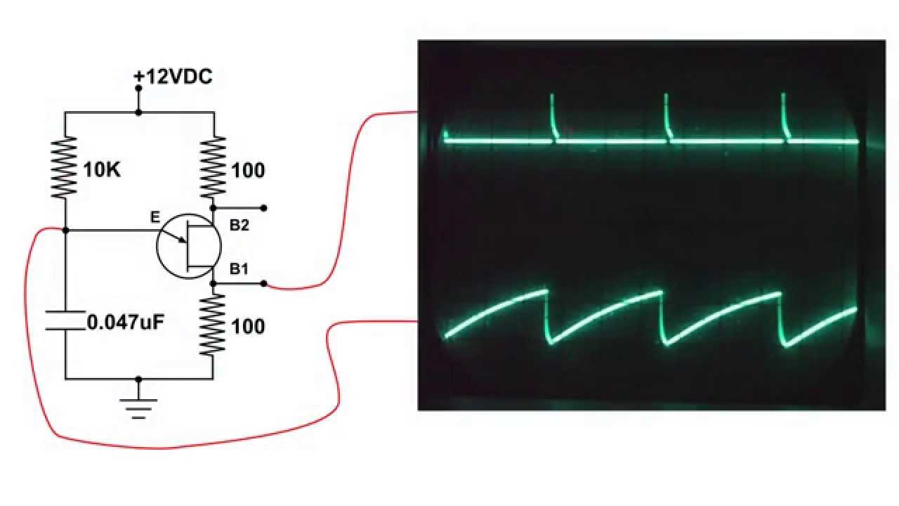 UJT Unijunction Transistor Testing and Circuit Demo