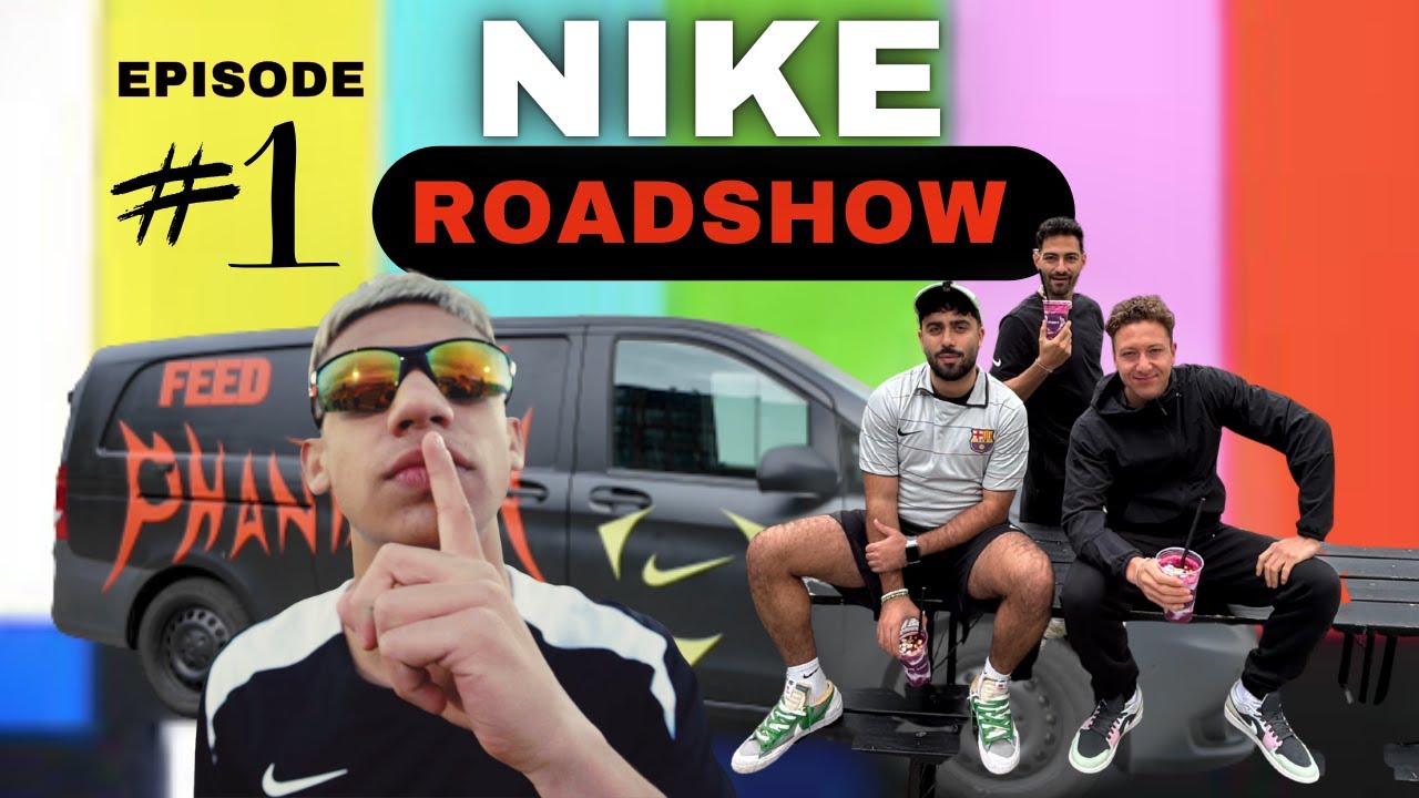 Wir Starten die Roadshow! 👟⚽️ NIKE GIBT UNS EINEN VAN  (EP. 1)