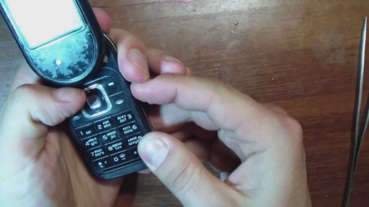Nokia 7373 не работает клавиатура