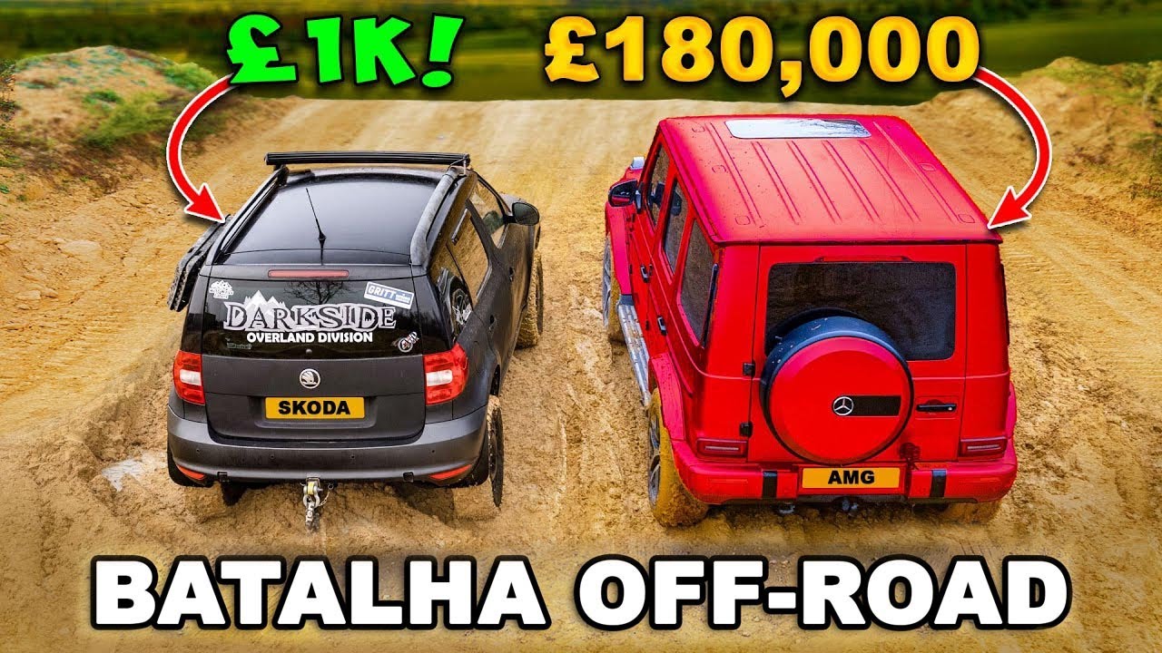 Um AMG consegue vencer um Skoda no OFF-ROAD?!