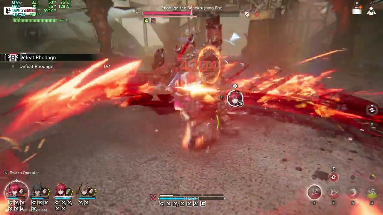 End Game Fire Team Boss LV90 !