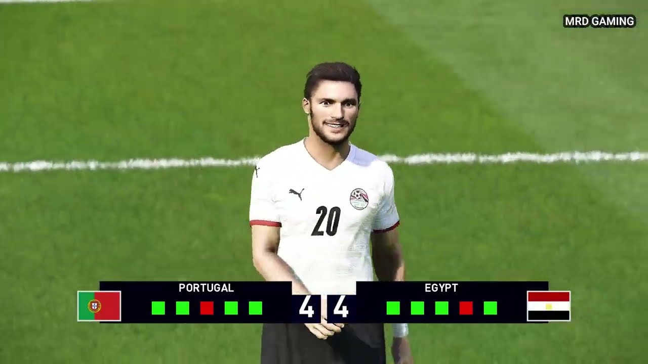 ركلات ترجيح 🔥🔥{  مصر vs  🇪🇬  البرتغال 🇵🇹  } - بجودة عالية 4K 🔥🏆 🎮