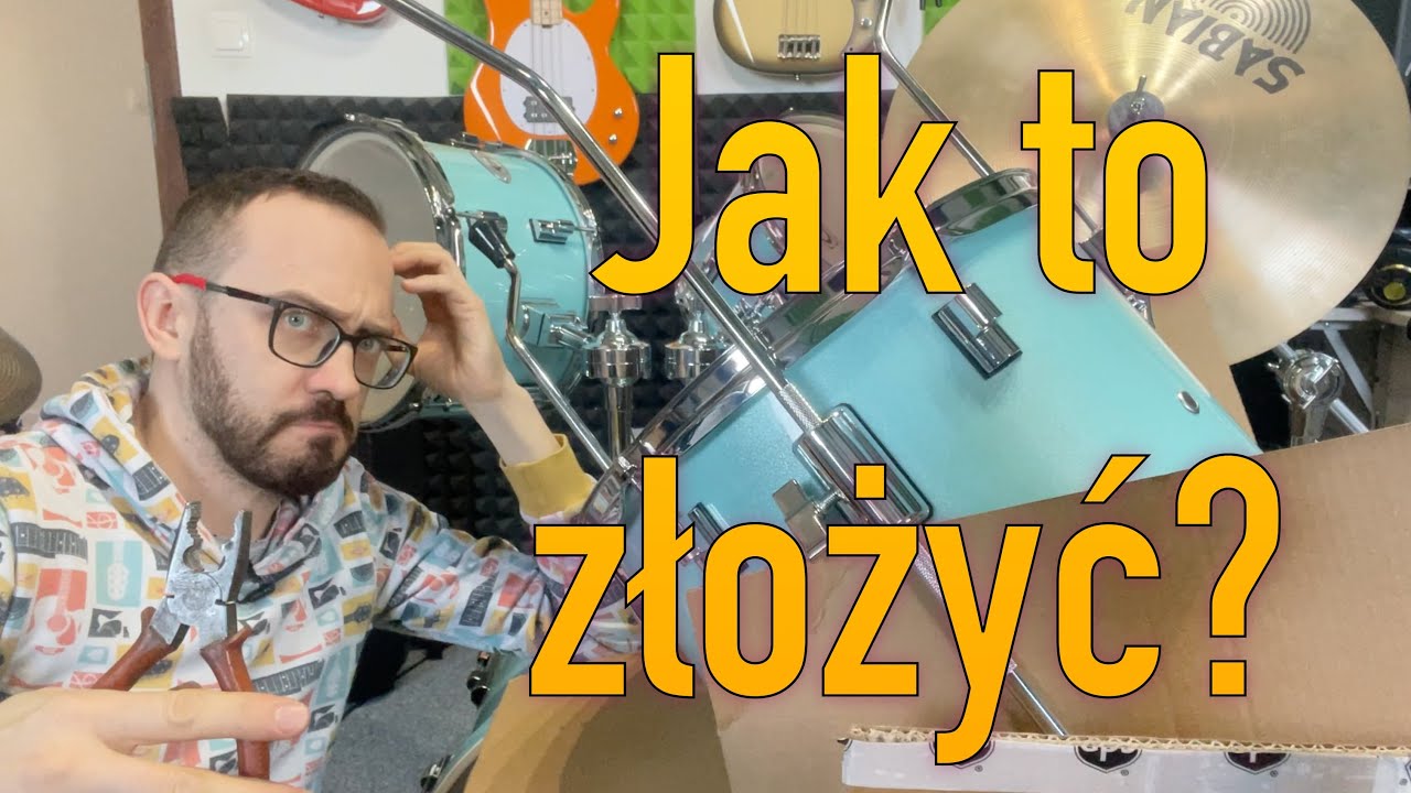 Jak rozłożyć nową perkusję akustyczną! Długi, szczegółowy i nudny poradnik dla początkującego!