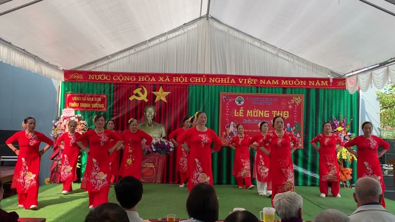 Lễ mừng thọ người cao tuổi thôn Thịnh Vượng Xã Nga Sơn 