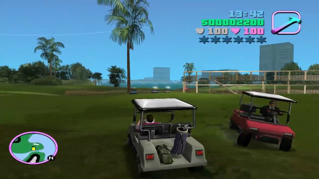 GTA Vice City - Mission #7 - Four Iron