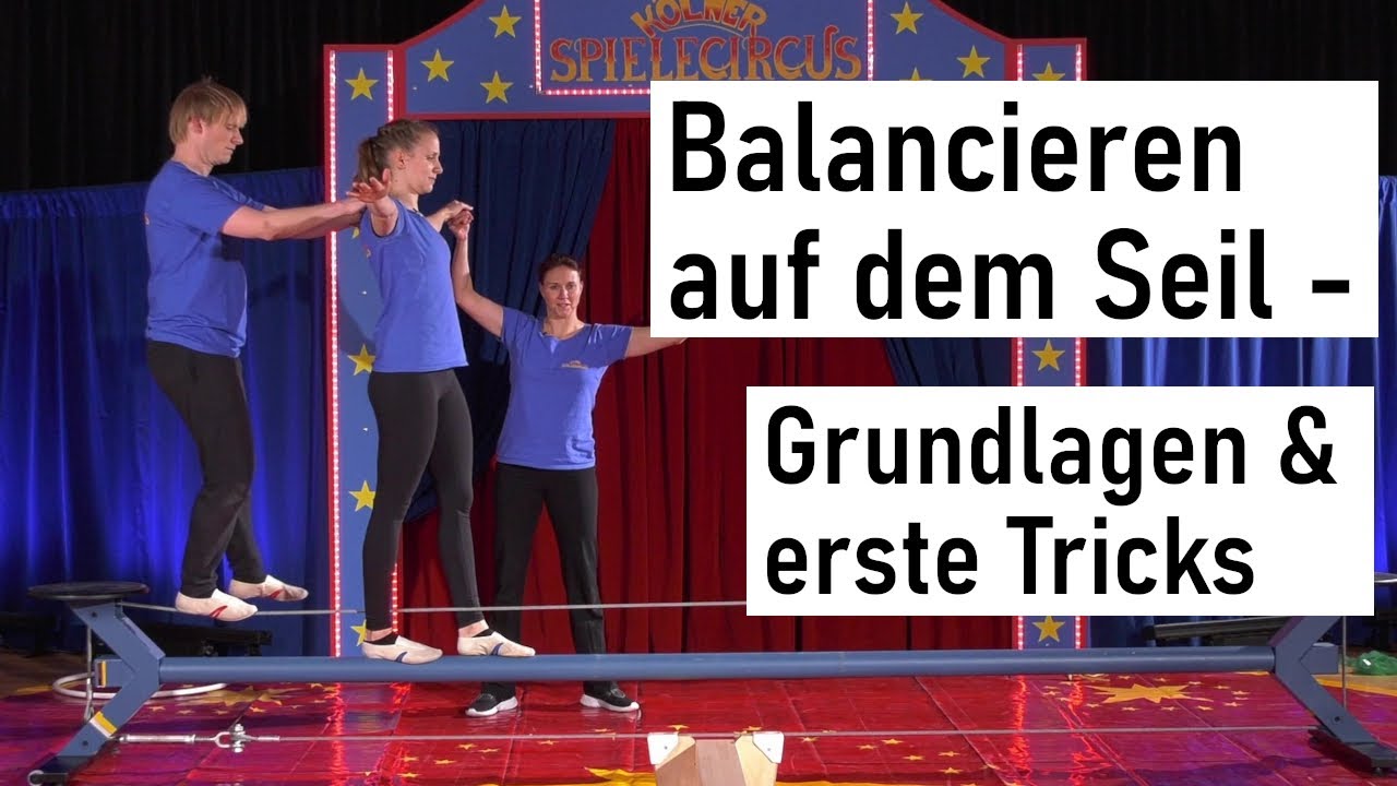 Tutorial: Balancieren auf dem Seil - Grundlagen & erste Tricks