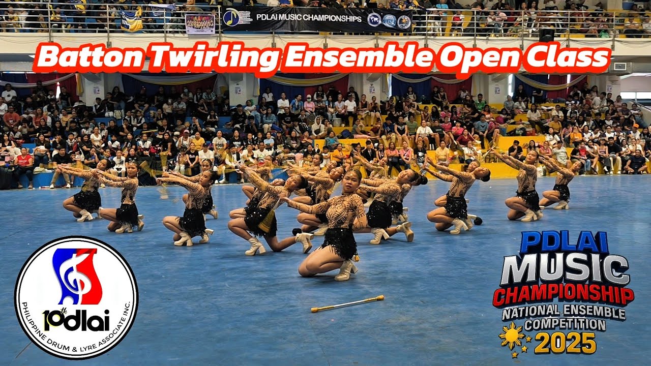 Batton Twirling Ensemble Open Class | PDLAI Music Championship 2025
