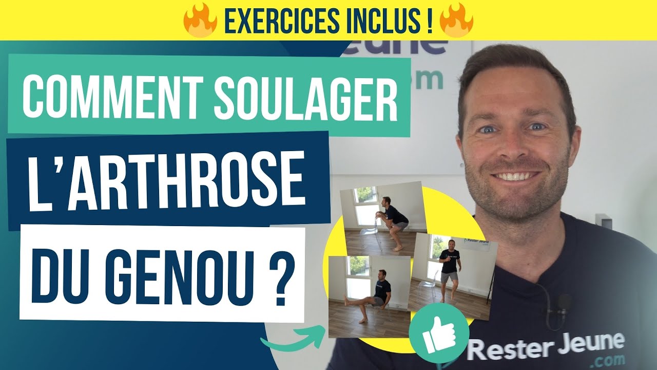 ARTHROSE DU GENOU, SOULAGEZ VOS DOULEURS avec ces Exercices Simples !