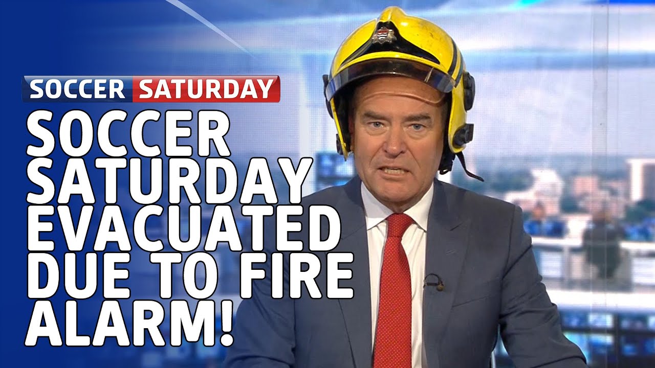 Soccer Saturday evacuated due to fire alarm, but Fireman Jeff saves the day!