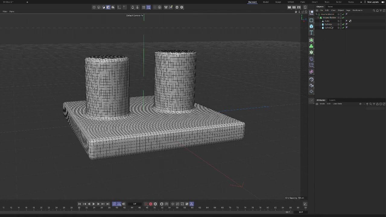 Cinema 4D Volume Builder