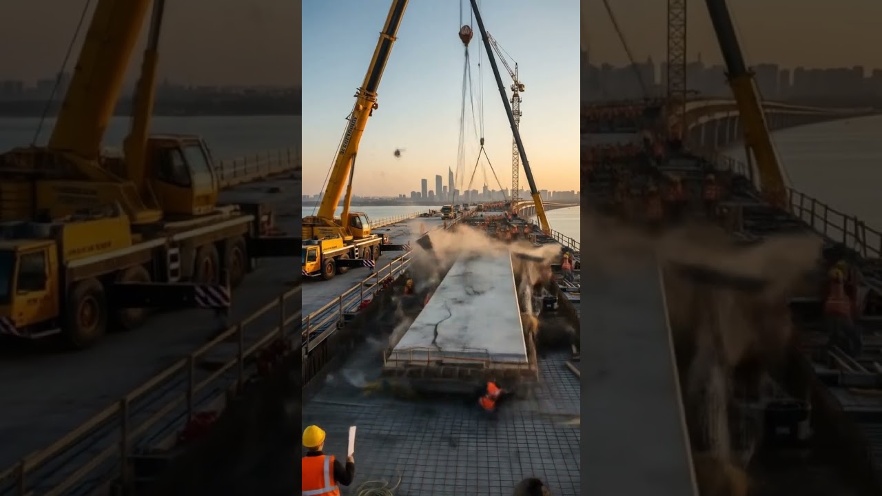SHOCKING Bridge Collapse During Construction | AI Disaster Simulation
