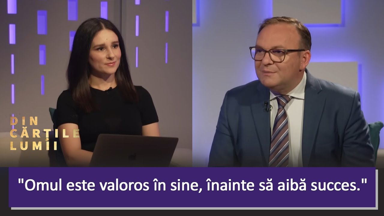 POȚI FI VALOROS CHIAR DACA N-AI SUCCES? &ndash; DIN CĂRȚILE LUMII&rdquo; CU EVELINA B&Eacute;VIS ȘI CORNEL DĂRVĂȘAN