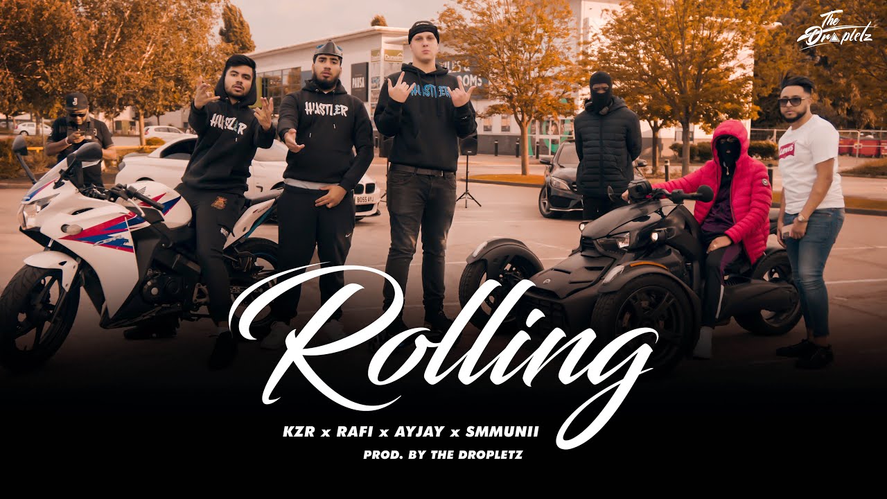 RAFI HAYDORY - ROLLING ft. KZR X Ayjay |  Prod. by The Dropletz | Official Music Video