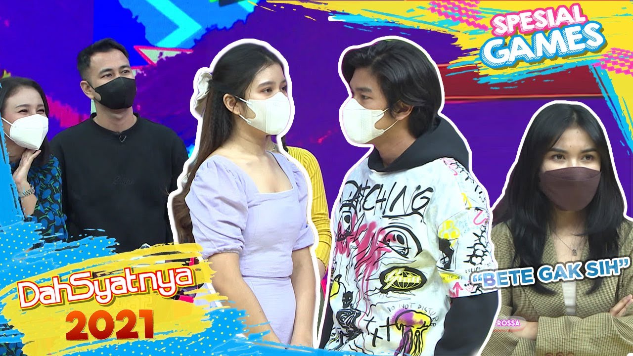 GAMES TEBAK LAGU ROSA! ADA DRAMA ANREZ, TIARA, AMANDA CAESA DAN SHAKIRA JUGA!! - DAHSYATNYA 2021
